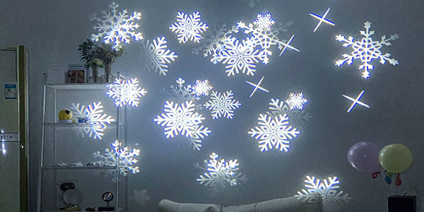 Create a Magical Winter Wonderland with the Christmas Snowfall Projector