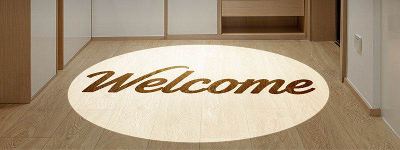 Welcome Home Projection Light: Warm Custom Glow for Every Corner of Your Home