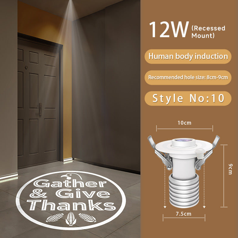 Gobo Projector for Thanksgiving: Warm Harvest Patterns – Brighten Indoor Tablescapes