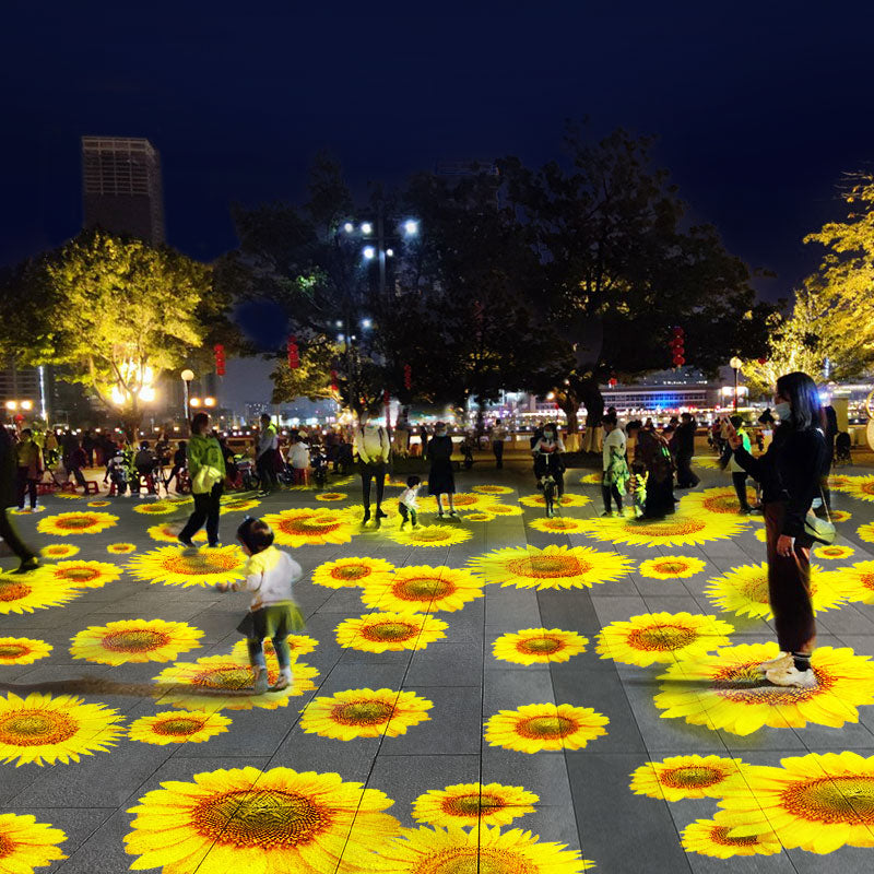 Outdoor Dynamic Projection Light | Animated Effects for Garden, Party & Outdoor Ambiance