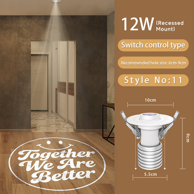 "Family Is Everything" Projection Light | Love Grows Here Together We Are Better Home Vibes