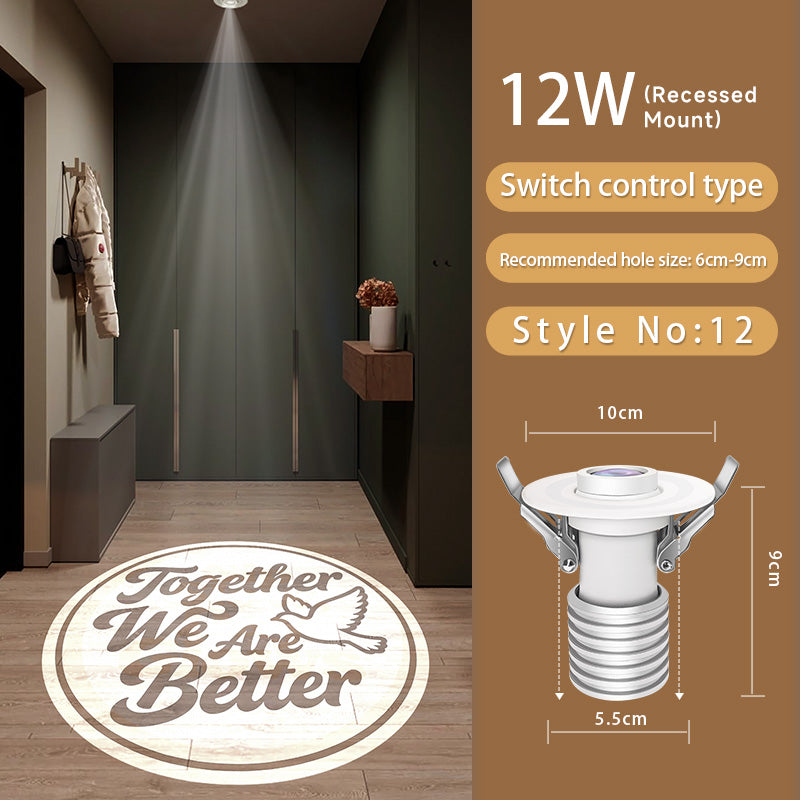 "Family Is Everything" Projection Light | Love Grows Here Together We Are Better Home Vibes