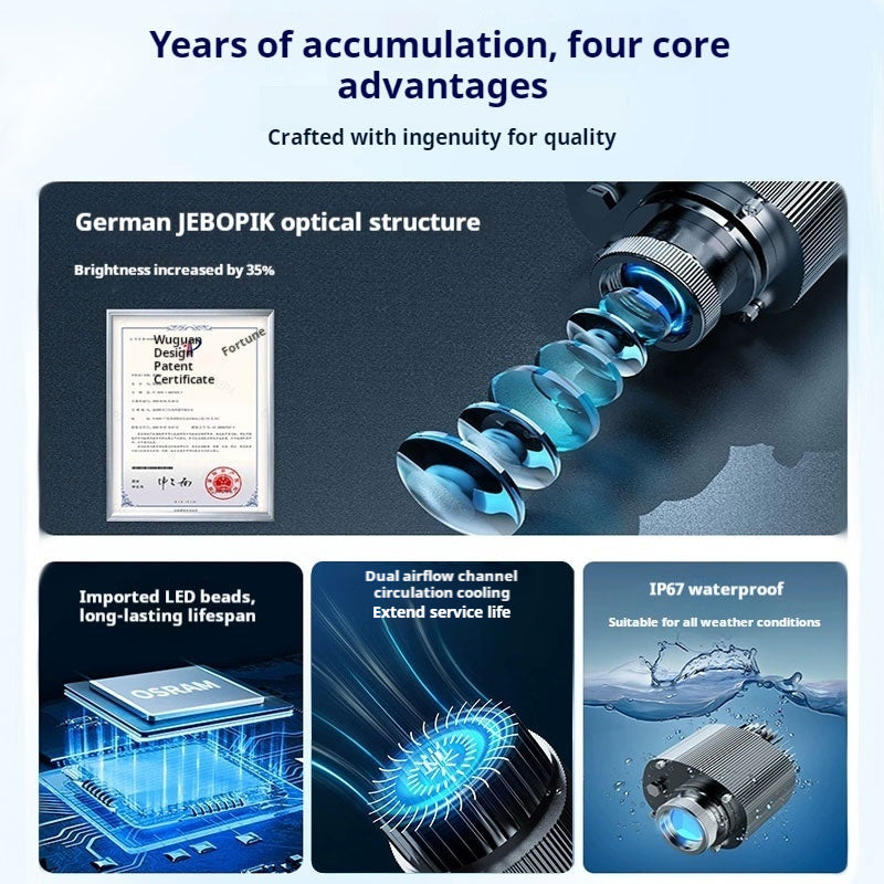 Outdoor Dynamic Projection Light | Animated Effects for Garden, Party & Outdoor Ambiance