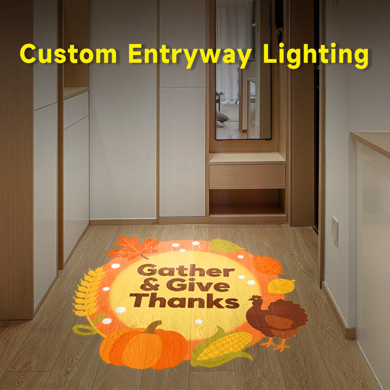 Gobo Projector for Thanksgiving: Warm Harvest Patterns – Brighten Indoor Tablescapes