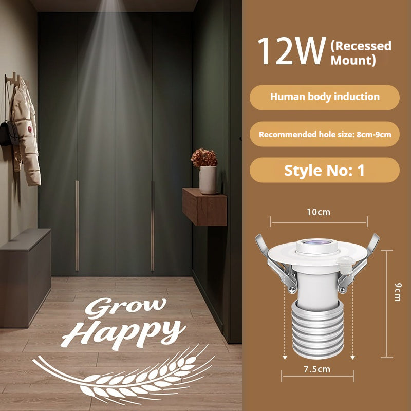 Personalized Entry Door Projection Light | Custom Plant Patterns for Natural Foyer Vibes