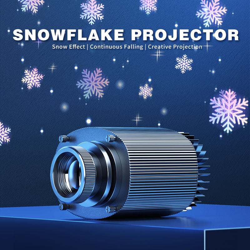 Snowflake Projection Light | Romantic Snowfall Effect for Christmas & Winter Ambiance