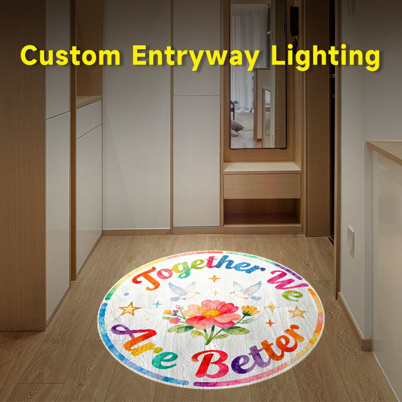 "Family Is Everything" Projection Light | Love Grows Here Together We Are Better Home Vibes