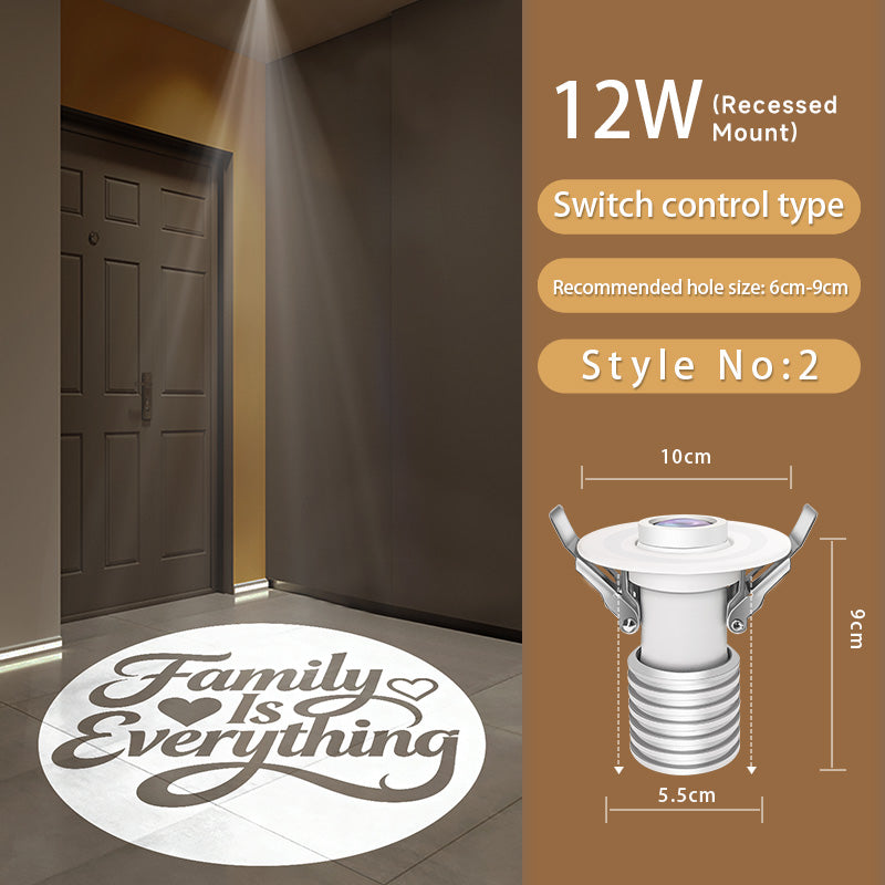 "Family Is Everything" Projection Light | Love Grows Here Together We Are Better Home Vibes