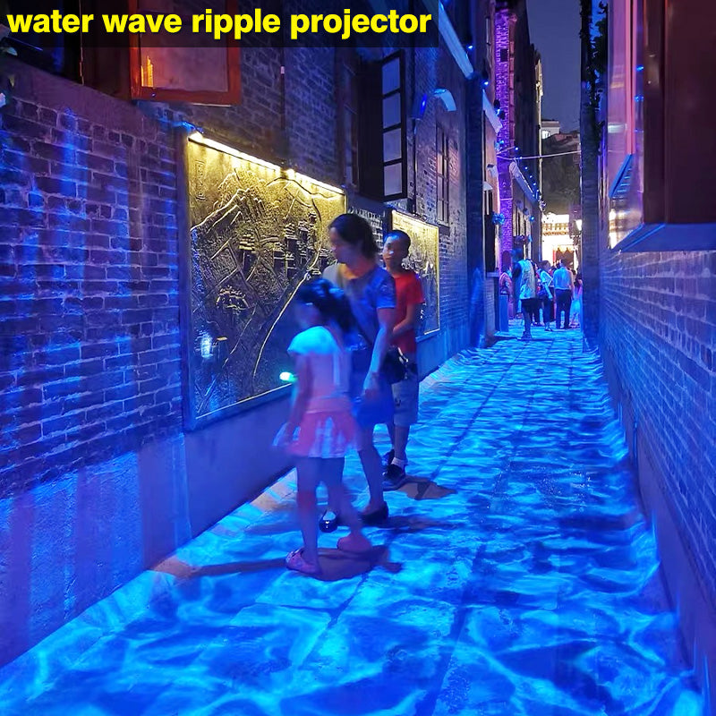 Indoor Outdoor Water Ripple Projector Energy-Saving LED with Soft Wave Effect