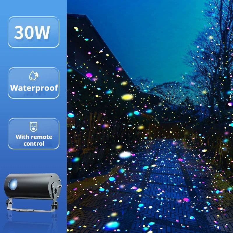 Outdoor Firefly Projection Lamp | Energy-Saving LED with Soft Twinkling Effect
