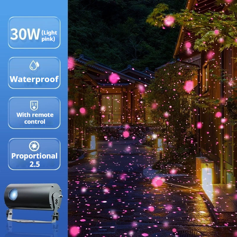 Outdoor Firefly Projection Lamp | Energy-Saving LED with Soft Twinkling Effect