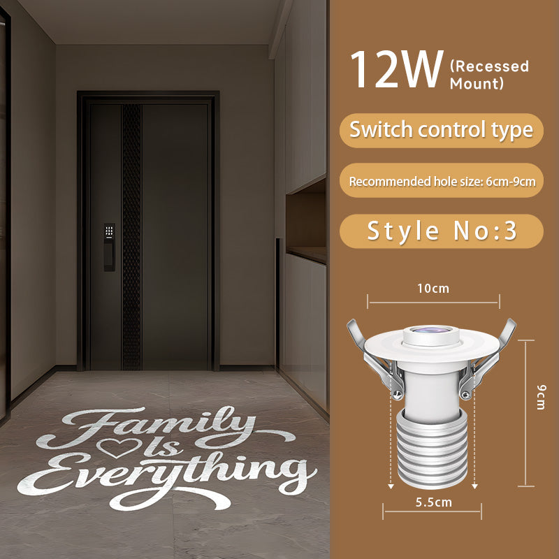 "Family Is Everything" Projection Light | Love Grows Here Together We Are Better Home Vibes
