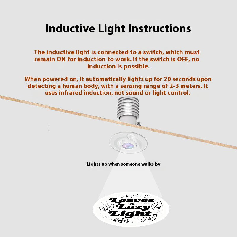 Personalized Entry Door Projection Light | Custom Plant Patterns for Natural Foyer Vibes