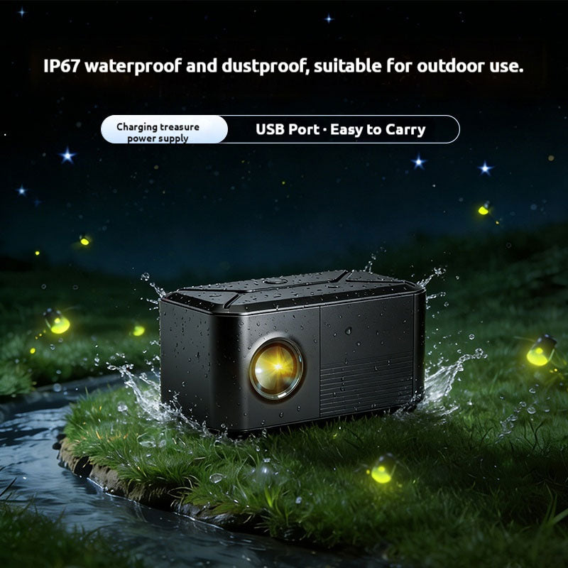Firefly Projection Light | USB IP65 Waterproof Dynamic Effects for Camping Courtyard Bar