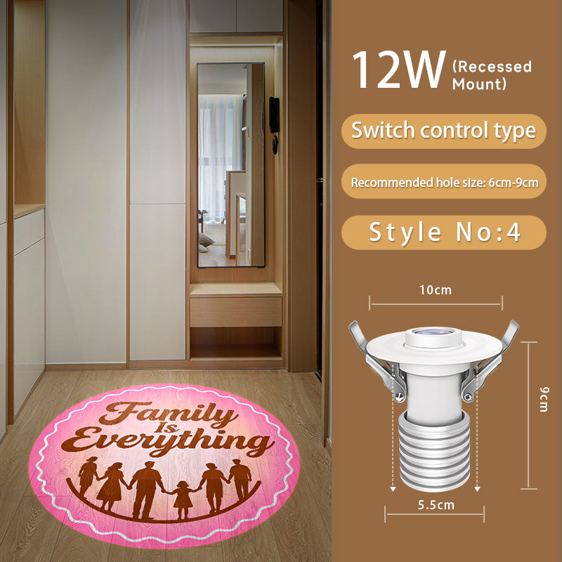 "Family Is Everything" Projection Light | Love Grows Here Together We Are Better Home Vibes