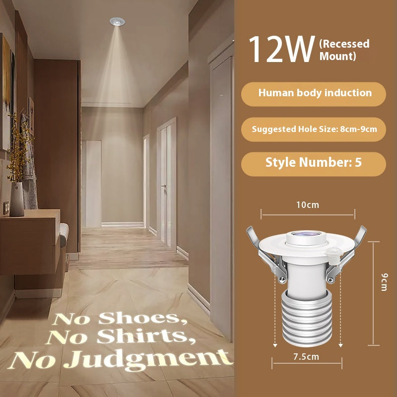 Entry Door Custom Light Fixtures Fun Personalized Projection Light:No Shoes No Shirts No Judgment Wipe Your Paws for Cool Vibes