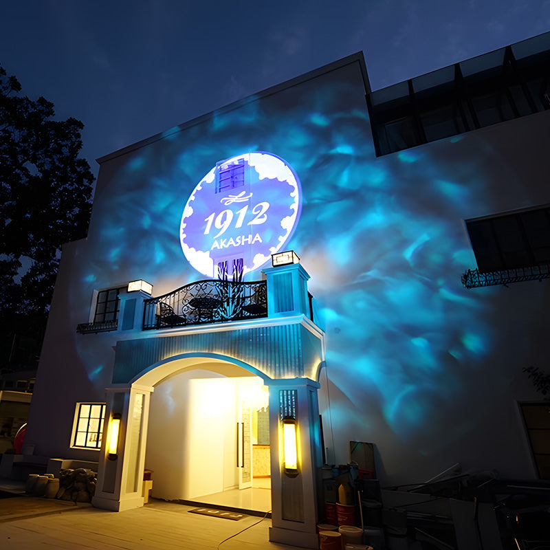 Indoor Outdoor Water Ripple Projector Energy-Saving LED with Soft Wave Effect