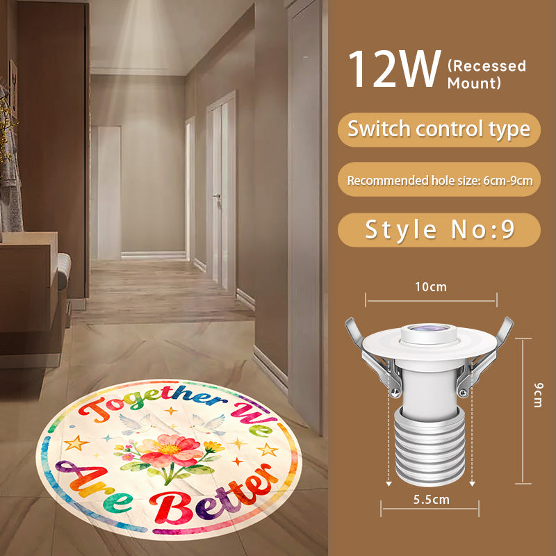 "Family Is Everything" Projection Light | Love Grows Here Together We Are Better Home Vibes