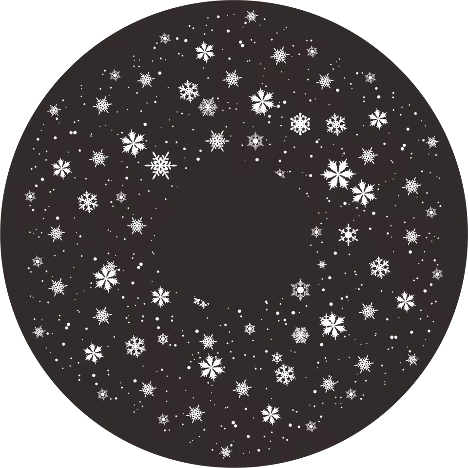 Snowflake Projection Light | Romantic Snowfall Effect for Christmas & Winter Ambiance