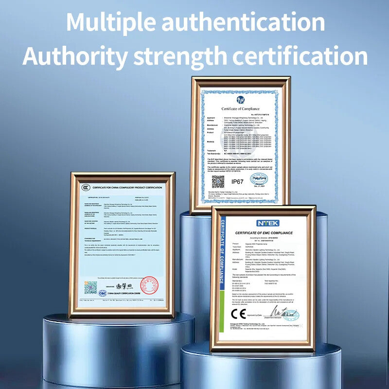 40W Dual-Head Dynamic Projection Lamp | Water Ripple, Koi, Jellyfish & Flower Patterns