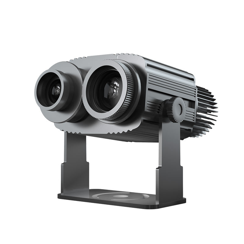 40W Dual-Head Dynamic Projection Lamp | Water Ripple, Koi, Jellyfish & Flower Patterns