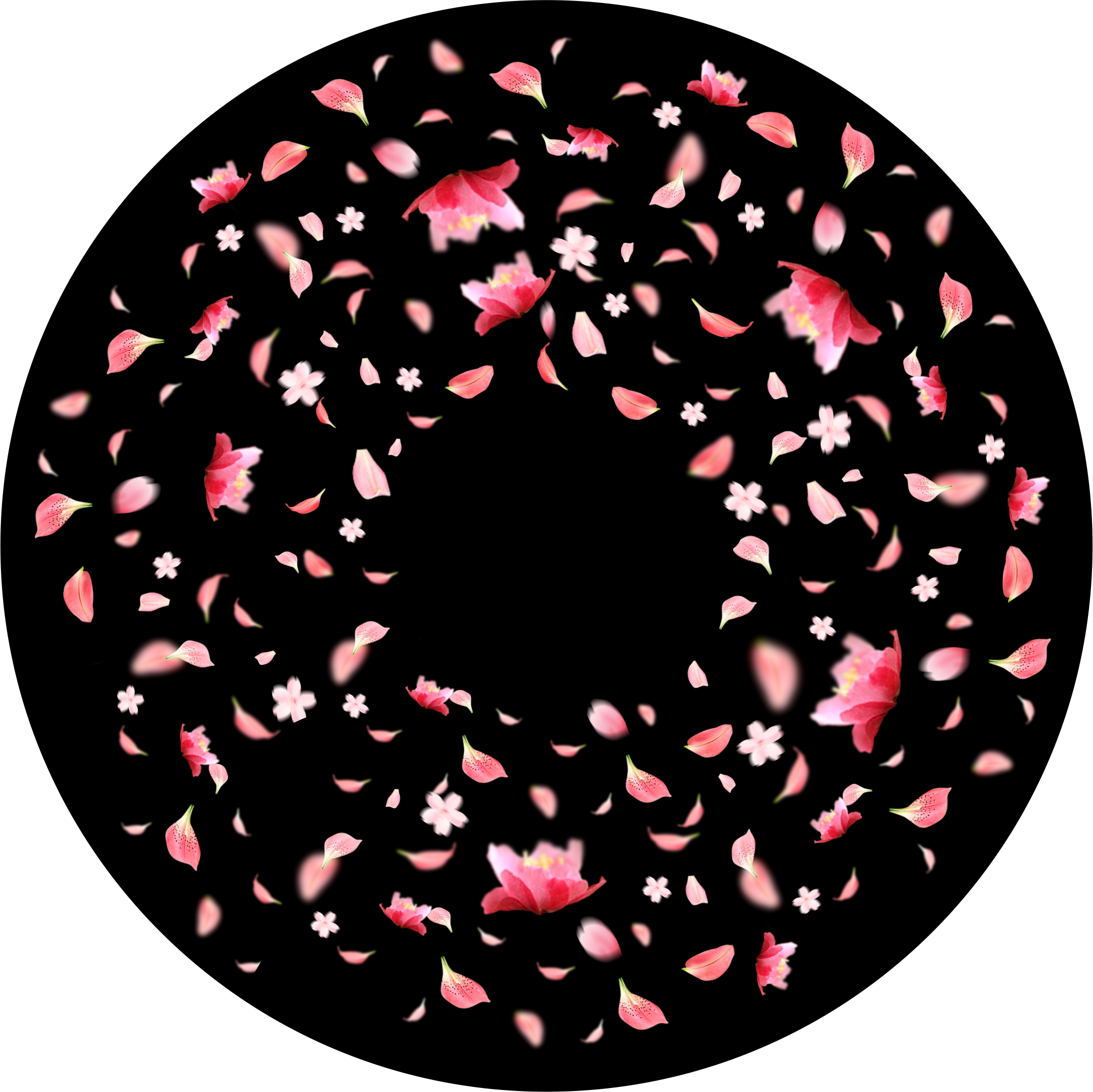 Flower Falling Projection Light | Romantic Petal Effect for Wedding & Garden Ambiance