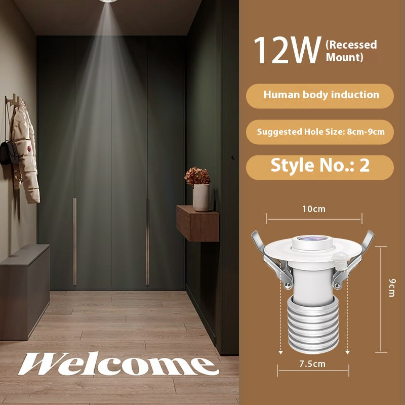 Custom entryway lighting Welcome Home Personalized Family Projection Light